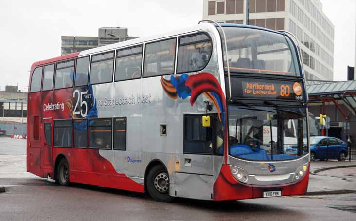 Stagecoach West Scania N230UD ADL Enviro400 15648 25